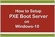 Windows Manage PXE Exploit Server